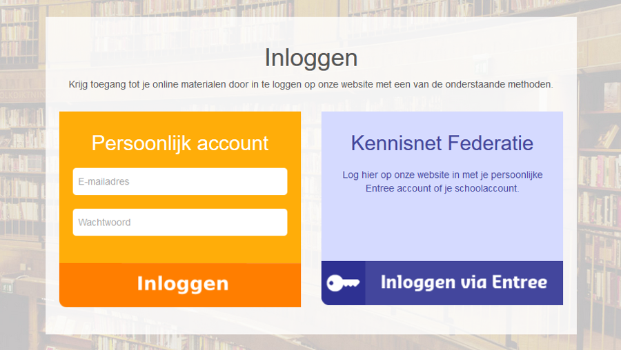 Inloggen via Ebonnement.nl.